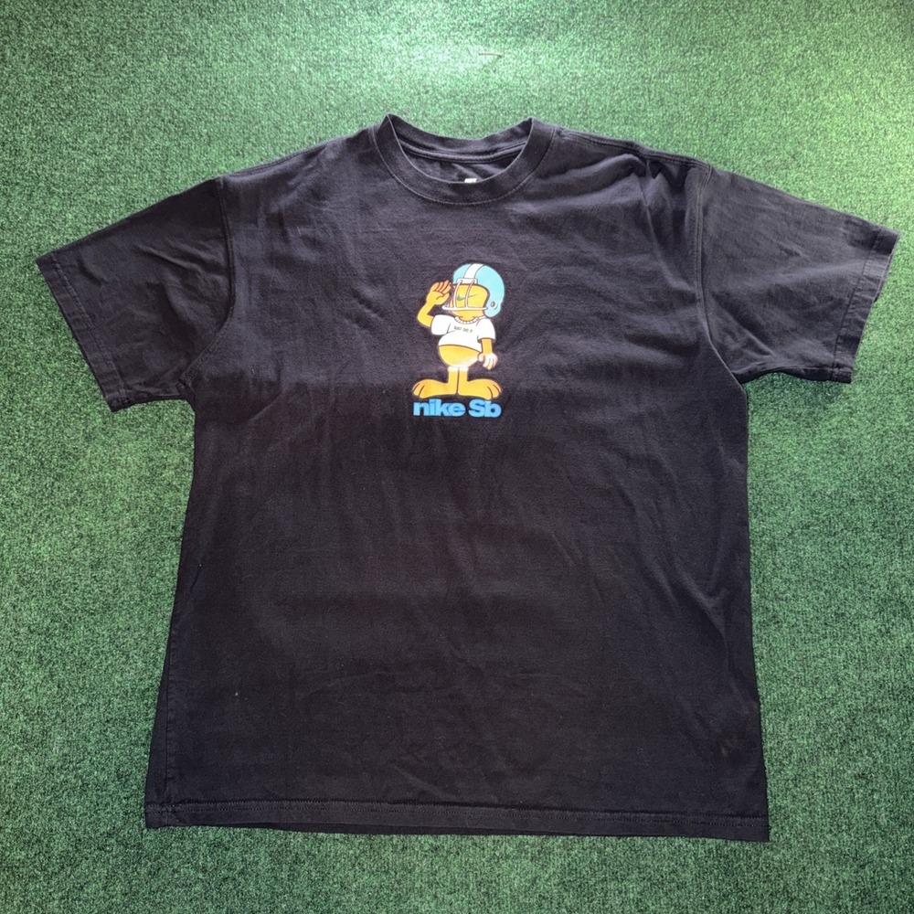 Nike SB Loose Fit Graphic T Shirt Men's Size Medium Black Shirt - Picture 1 of 7